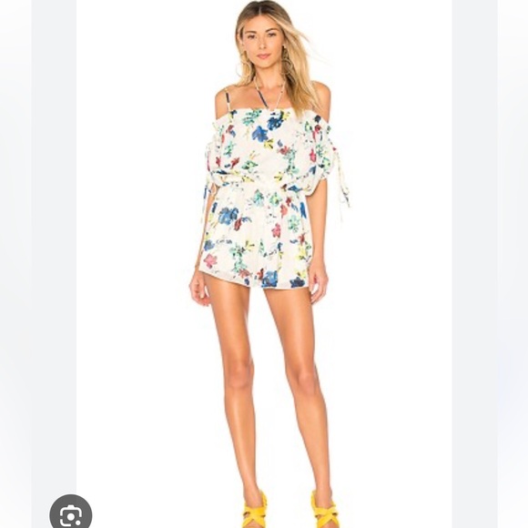 House of Harlow 1960 REVOLVE Garnier Romper Romantic Wedding Bride Bachelorette - Picture 10 of 11